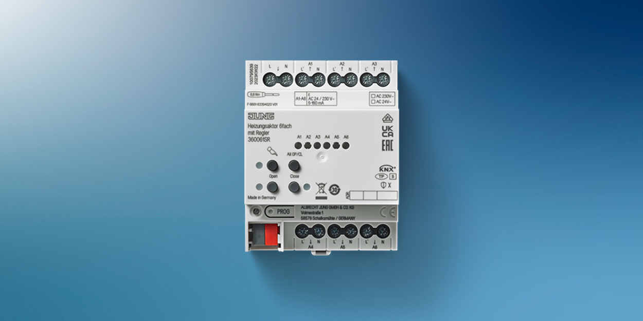 KNX Heizungsaktor 6-fach bei Elektro Haubner GmbH in Roth