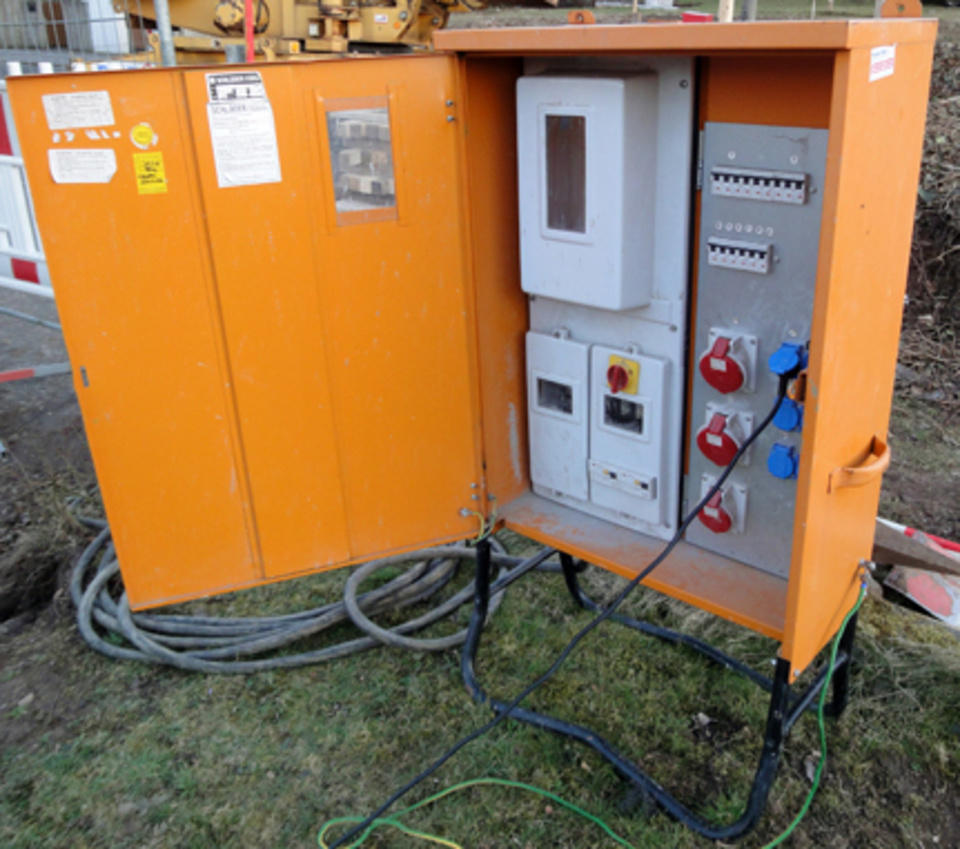 Baustromkasten bei Elektro Haubner GmbH in Roth