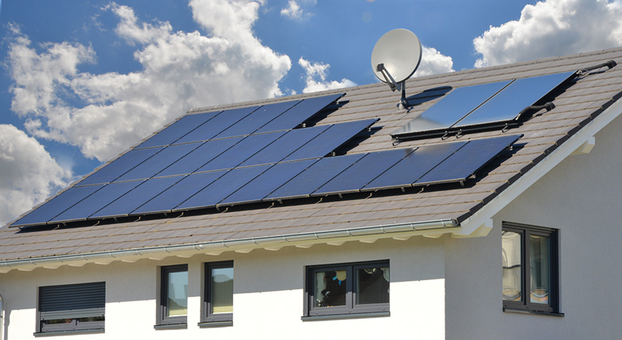 Photovoltaik bei Elektro Haubner GmbH in Roth
